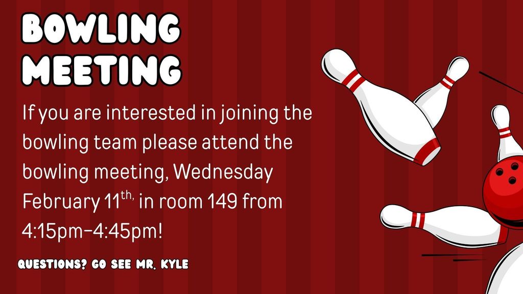 Bowling Meeting