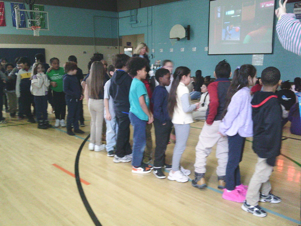 Grades 1st, 3rd, 5th Attendance Incentive Assembly - for students that have missed one or less days in the last month.  