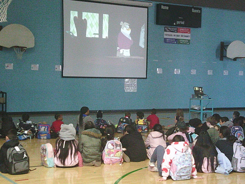 Grades 1st, 3rd, 5th Attendance Incentive Assembly - for students that have missed one or less days in the last month. 