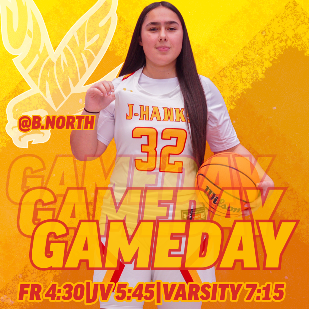 🟥🟨 GAMEDAY | GIRLS BASKETBALL 🟨🟥  🏀 J-Hawks @ Belvidere North 📍 AWAY GAME  ⏰ Schedule FR: 4:30 PM JV: 5:45 PM Varsity: 7:15 PM  Road test tonight—bring the red & gold wherever you are! ❤️💛  —  🟥🟨 DÍA DE JUEGO | BALONCESTO FEMENIL 🟨🟥  🏀 J-Hawks @ Belvidere North 📍 JUEGO DE VISITA  ⏰ Horarios FR: 4:30 PM JV: 5:45 PM Varsity: 7:15 PM  ¡Los J-Hawks salen de visita esta noche—orgullo rojo y dorado donde sea!  #FlyWithUs #VuelaConNosotros