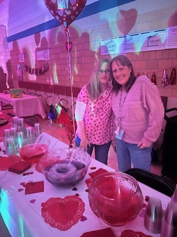 Valentine's dance staff