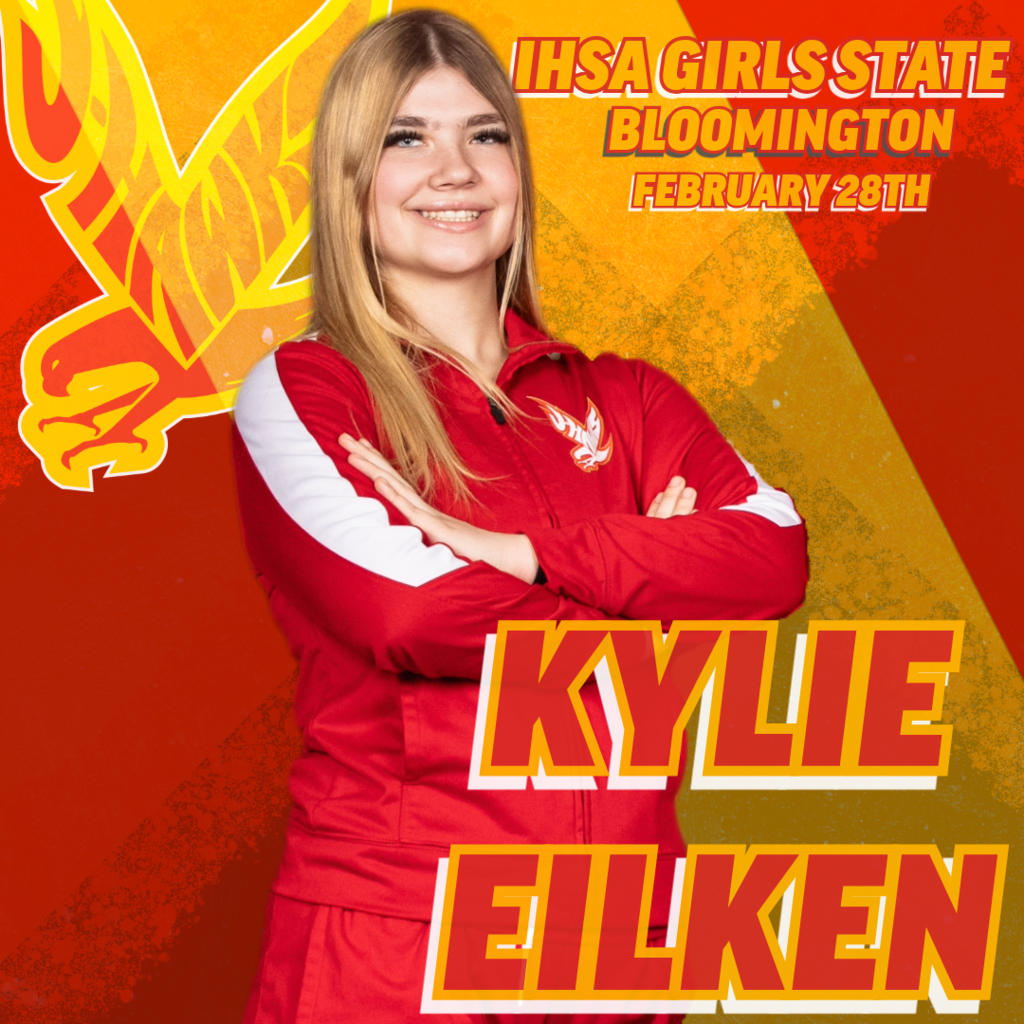 🔥 **WRESTLING ANNOUNCEMENT** 🔥  Let’s hear it for our powerhouse on the mat — **Kylie Eilken!** 💪🤼‍♀️  She’s heading to the **IHSA Girls Wrestling State Finals** in Bloomington this February 28th and ready to battle with strength, skill, and heart. Representing the red and gold with pride and determination, Kylie has put in the work — now it’s time to shine on the biggest stage!  🏆 Fast 🏆 Focused 🏆 Fearless  Let’s rally behind Kylie as she competes among the best in the state. Good luck — we’re proud of you, J-Hawk! 🟥🟨  #FlyWithUs #VuelaConNosotros #JHawks #IHSAState #GirlsWrestling  ---  🔥 **ANUNCIO DE LUCHA LIBRE** 🔥  ¡Un fuerte aplauso para nuestra poderosa atleta en el tapiz — **Kylie Eilken!** 💪🤼‍♀️  Ella se dirige al **IHSA Girls Wrestling State Finals** en Bloomington este 28 de febrero, lista para competir con fuerza, habilidad y corazón. Representando con orgullo los colores rojo y oro, Kylie ha trabajado duro — ¡ahora es momento de brillar en el escenario más grande!  🏆 Rápida 🏆 Enfocada 🏆 Valiente  Apoyemos a Kylie mientras compite entre las mejores del estado. ¡Buena suerte — estamos orgullosos de ti! 🟥🟨  #FlyWithUs #VuelaConNosotros #JHawks #IHSAState #LuchaFemenina