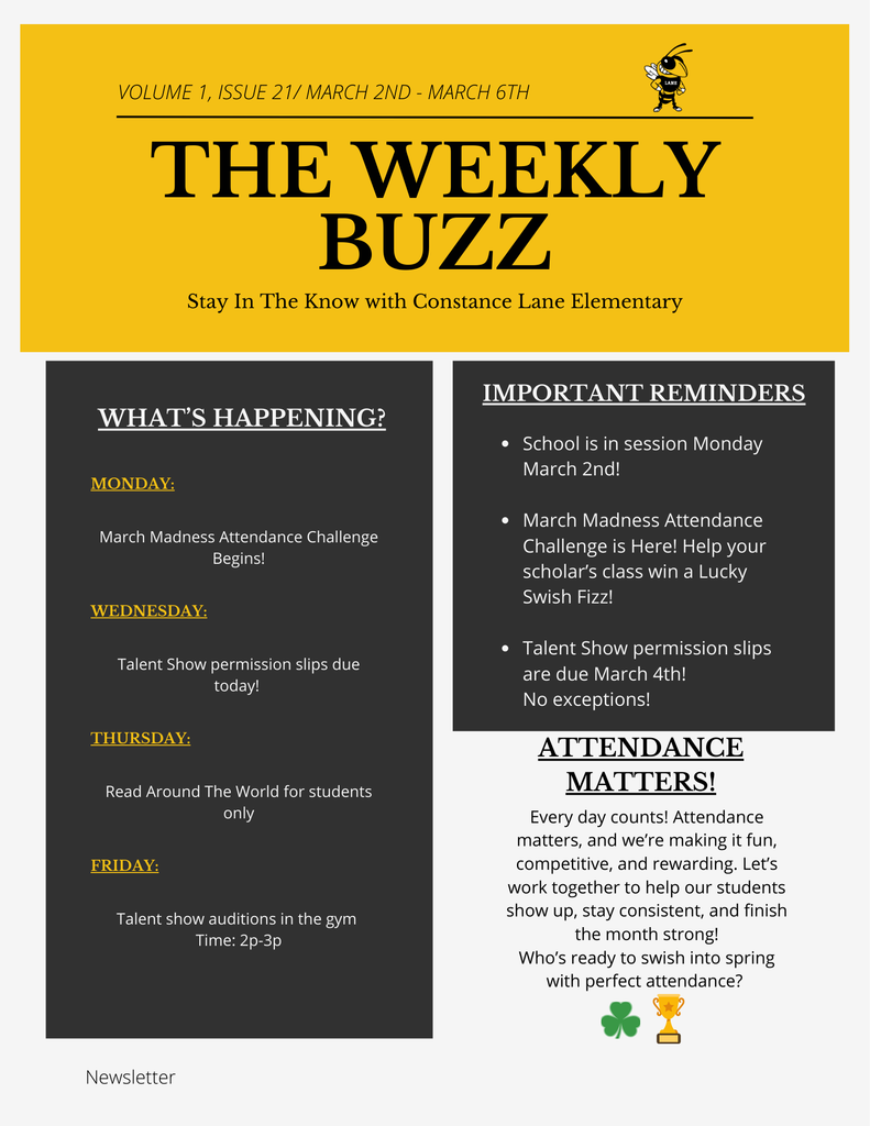 Weekly Buzz 
