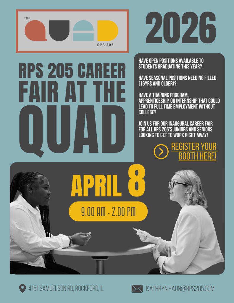 RPS 205 Inaugural Career Fair at the QUAD