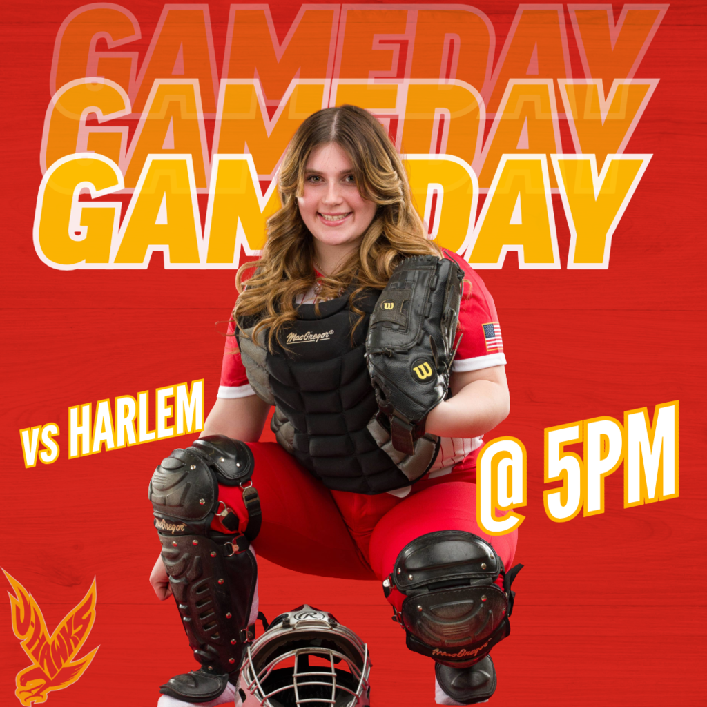 🟥🟨 GAMEDAY – J-HAWK SOFTBALL 🟨🟥  The J-Hawks are back on their home field tonight, ready to compete!  🥎 Varsity vs. Harlem 🏠 Home 🕔 5:00 PM  Come out and support your J-Hawks as they take on a conference opponent and defend home turf!  #FlyWithUs #VuelaConNosotros