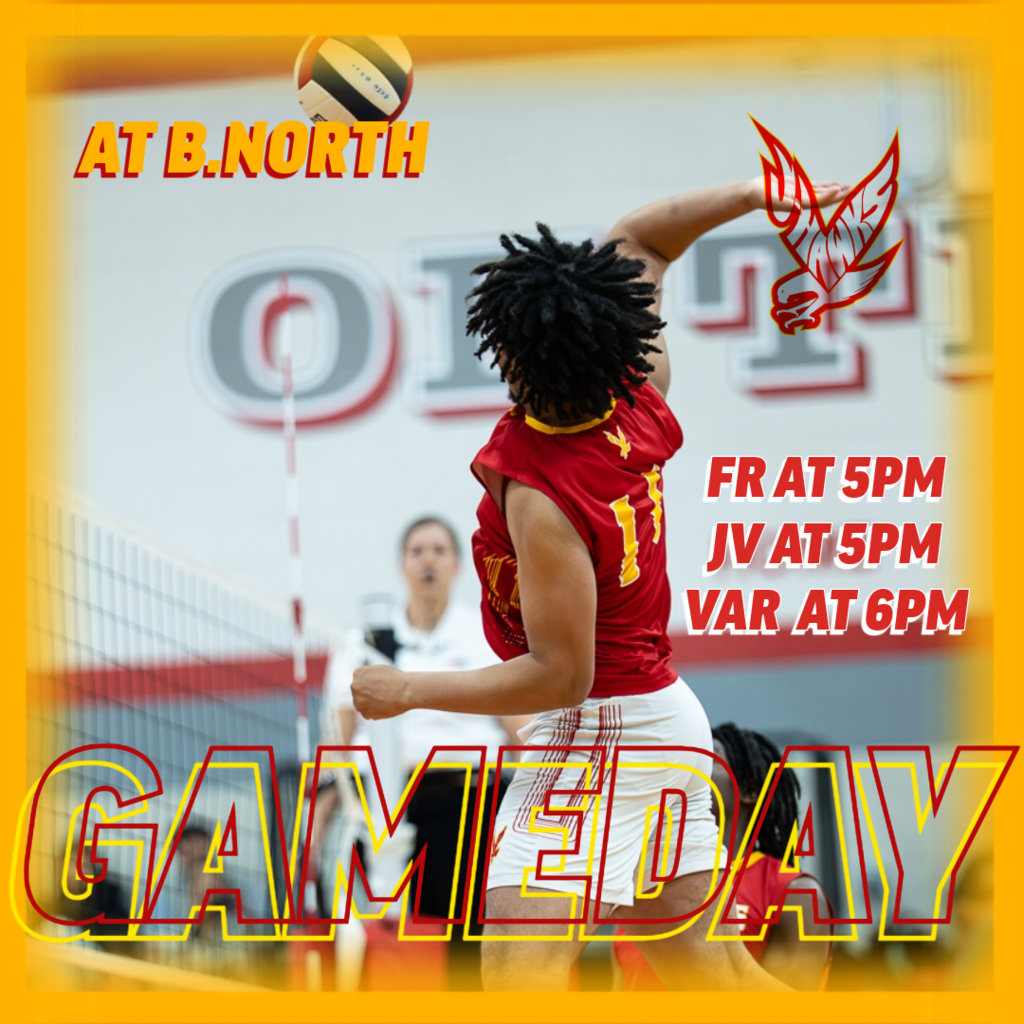 Boys Volleyball hits the road tonight to take on B.NORTH!  📍 Away at BELVIDERE NORTH 🕔 Freshman/JV – 5:00 PM 🕕 Varsity – 6:00 PM  Good luck to our J-Hawks as they battle on the road! 🔥🏐  #FlyWithUs #VuelaConNosotros