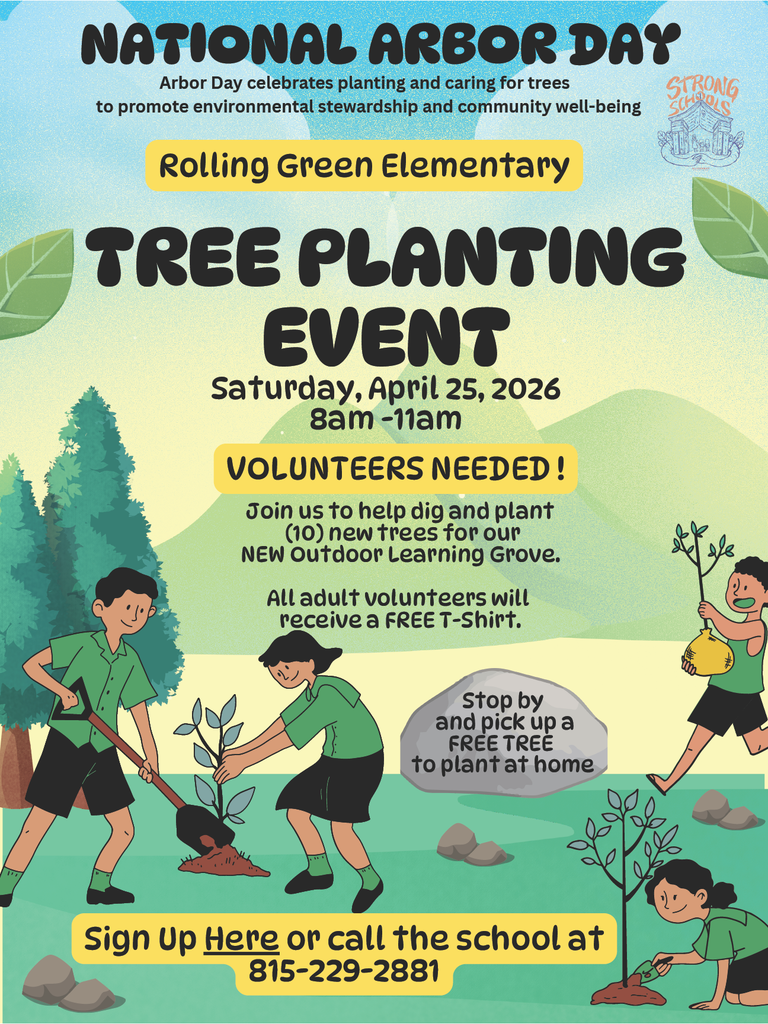 Tree Planting Event at Rolling Green