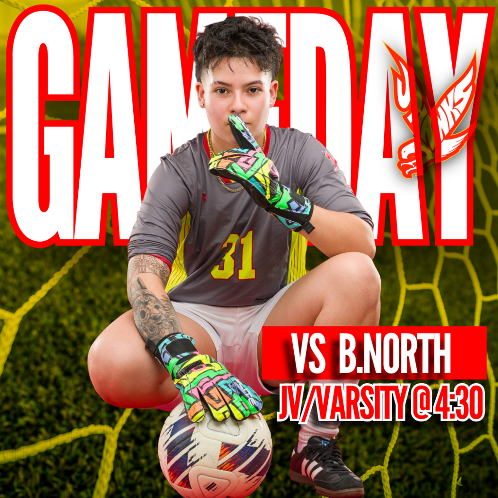 🟥🟨 GAMEDAY – J-HAWKS SOCCER 🟨🟥  It’s match day at home! Your J-Hawks take on Belvidere North tonight on our turf.  📍 Home 🆚 Belvidere North ⏰ JV / Varsity – 4:30 PM  Come out and support the squad as they defend home field!  #FlyWithUs #VuelaConNosotros