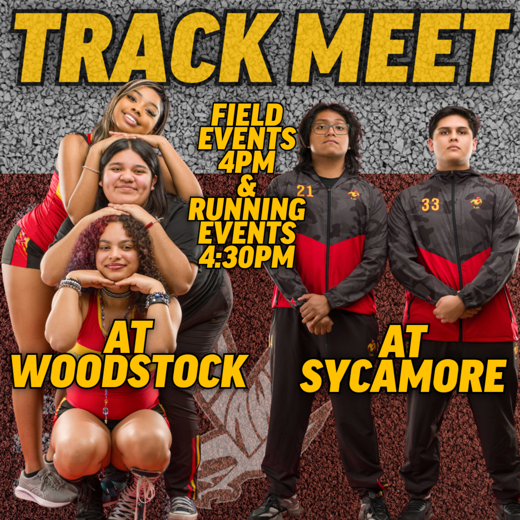 🟥🟨 TRACK & FIELD MEET DAY – J-HAWKS 🟨🟥 The J-Hawks are on the move today with both teams in action! 🏃‍♀️ Girls Team 📍 Woodstock 🏃‍♂️ Boys Team 📍 Sycamore ⏰ Field Events: 4:00 PM ⏰ Running Events: 4:30 PM Good luck to all of our athletes competing today—represent Jefferson with pride! #FlyWithUs #VuelaConNosotros