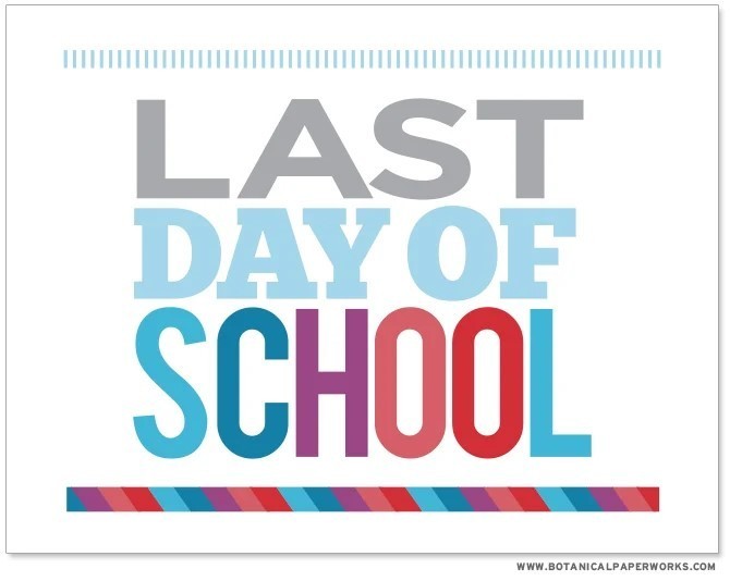 last day of school