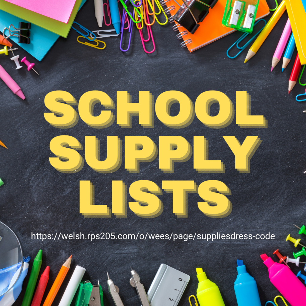 School Supply Lists