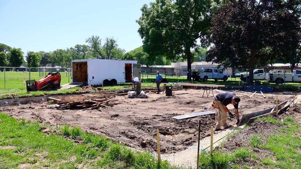 Bloom School Park Construction