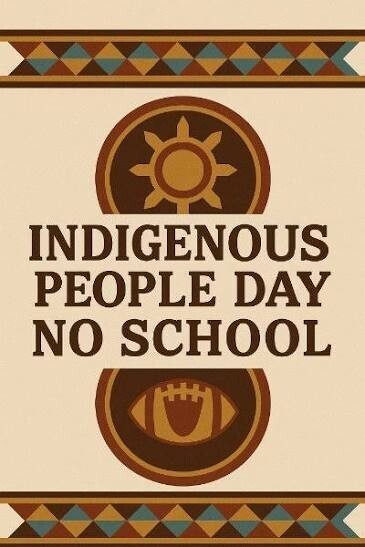 No school Indigenous people day