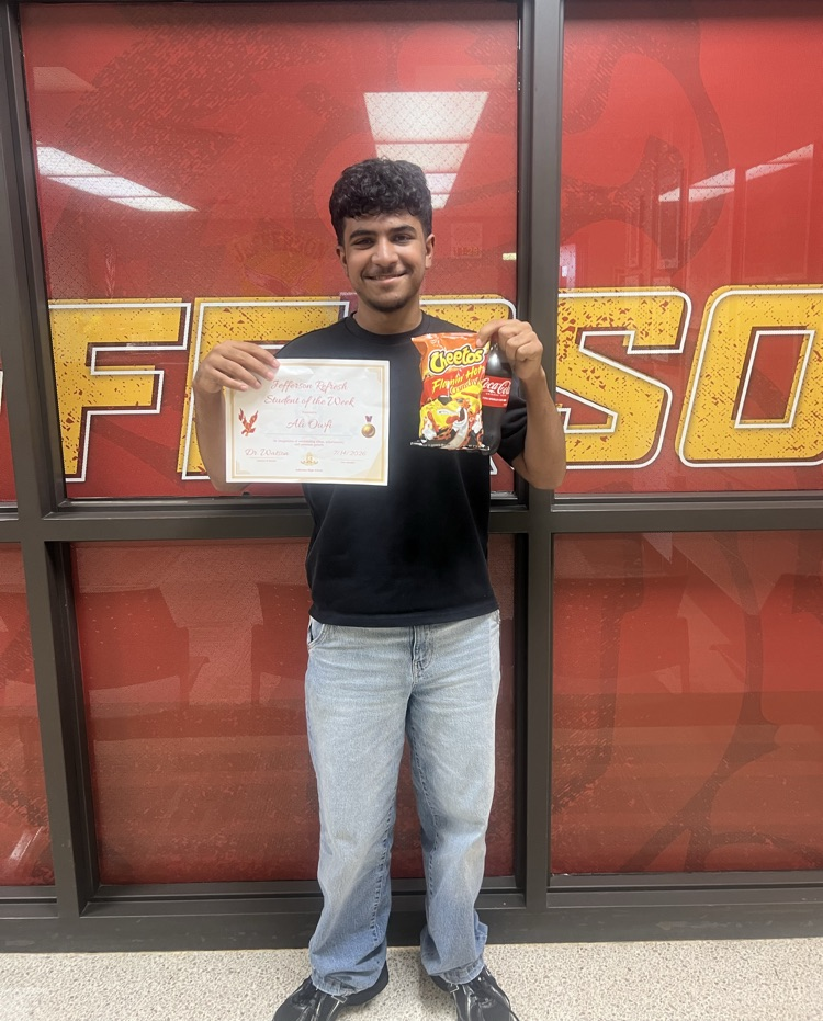 refresh student of the week