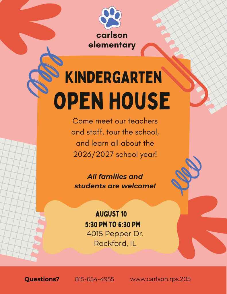Kinder Open House