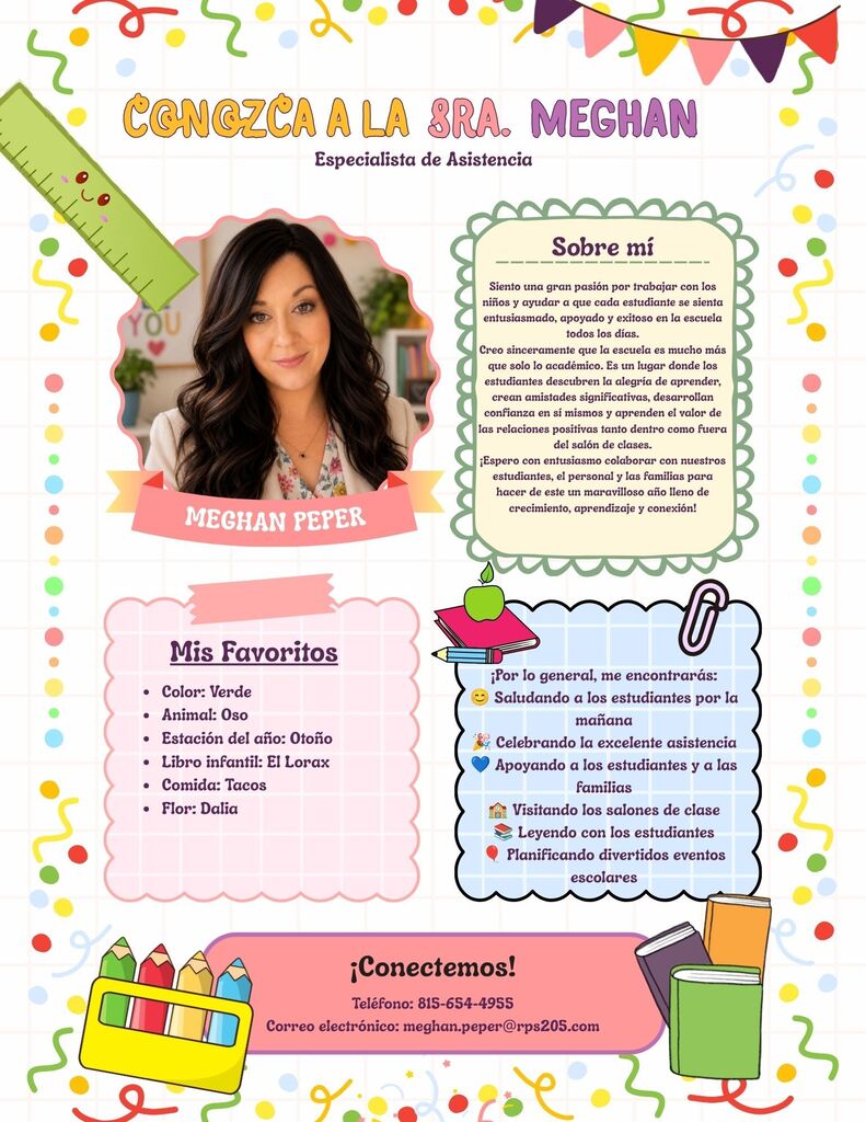 Meet Ms. Meghan Spanish
