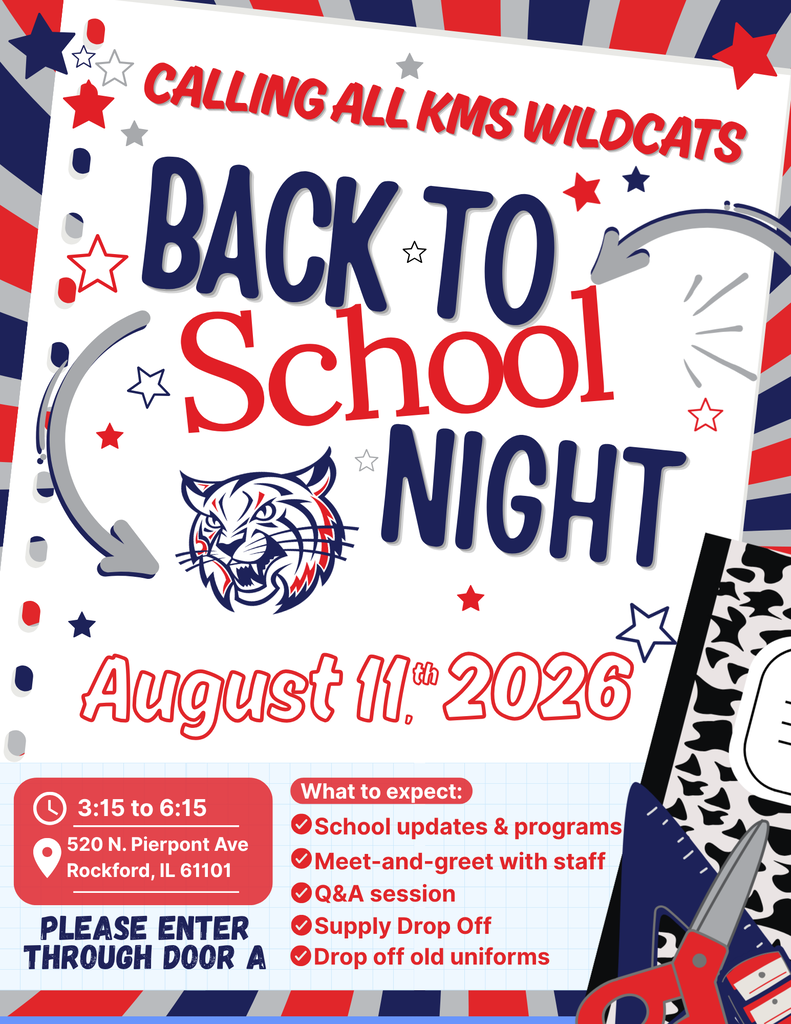 Back to school night August 11th 3:15 pm to 6:15 pm.