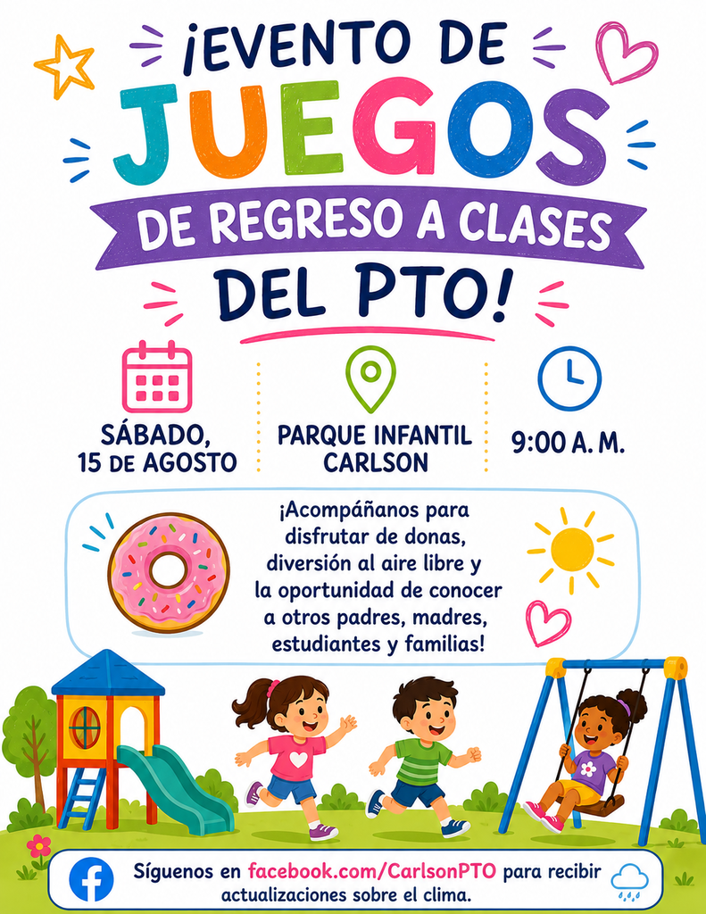 PTO Playdate Spanish