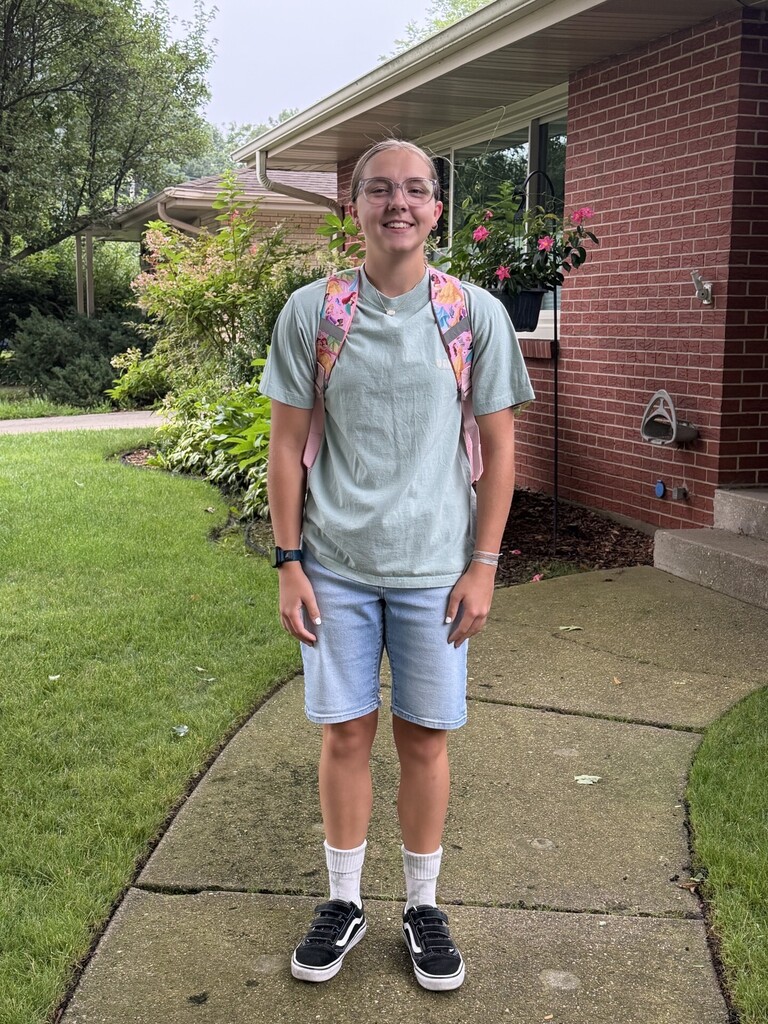 First Day of School Picture