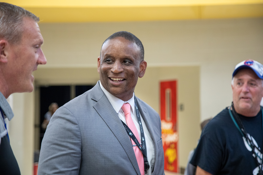 Superintendent Dr. Larry Huff