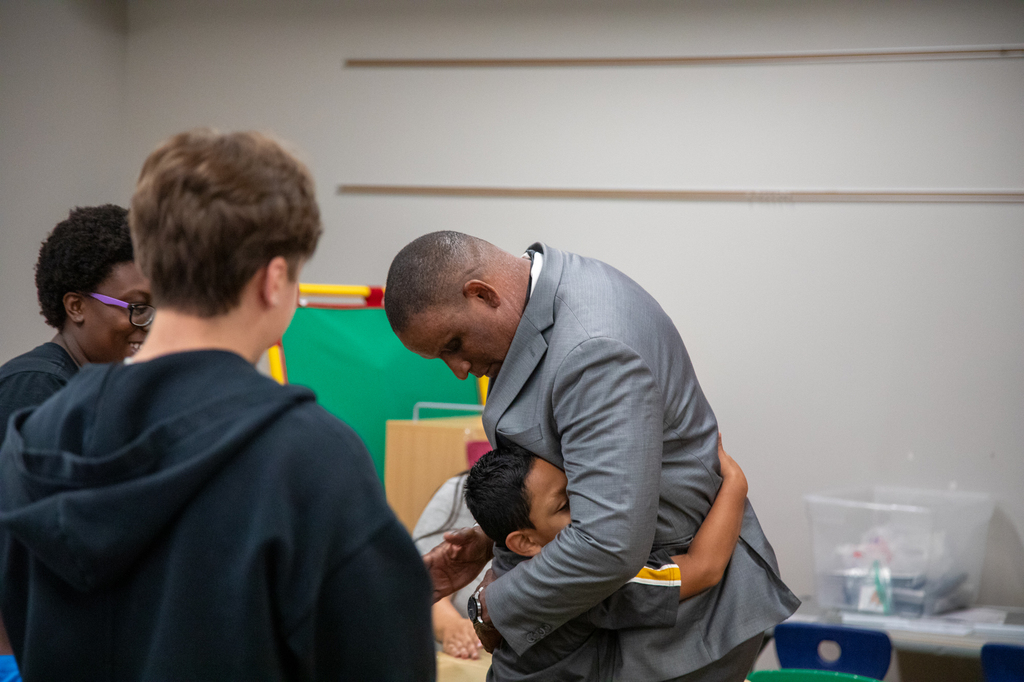 Superintendent Dr. Larry Huff