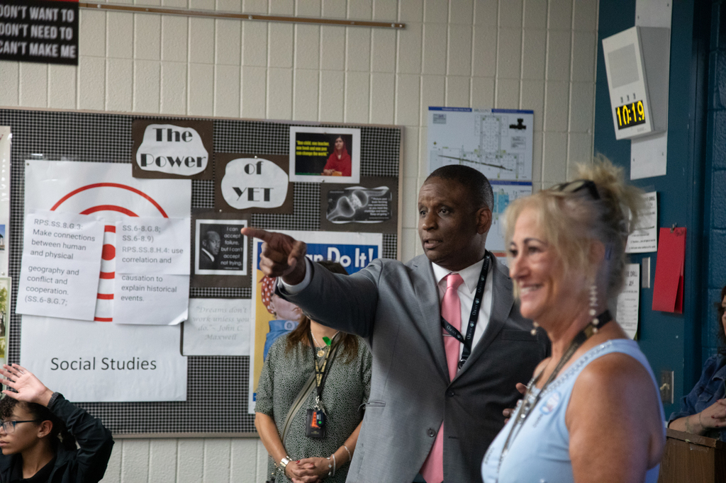 Superintendent Dr. Larry Huff