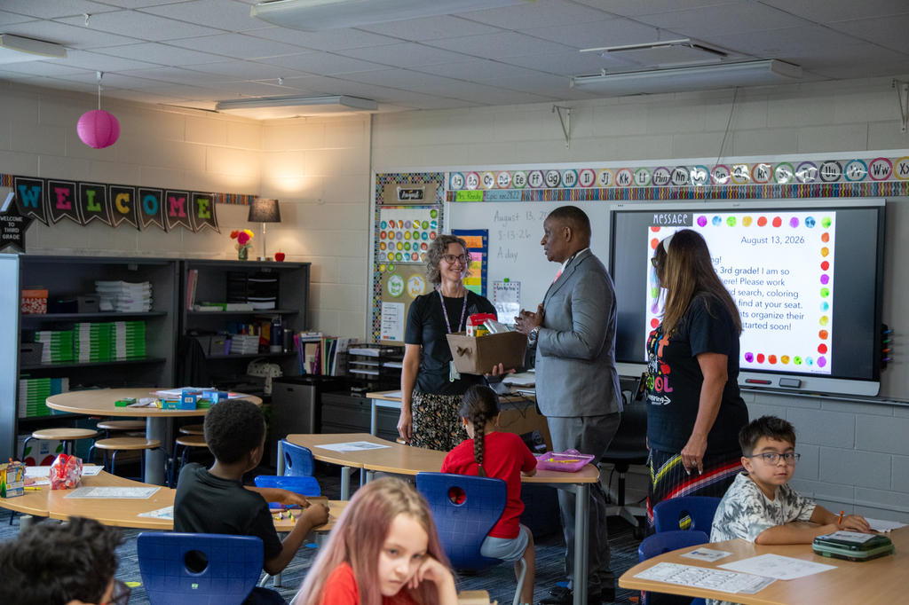 Superintendent Dr. Larry Huff