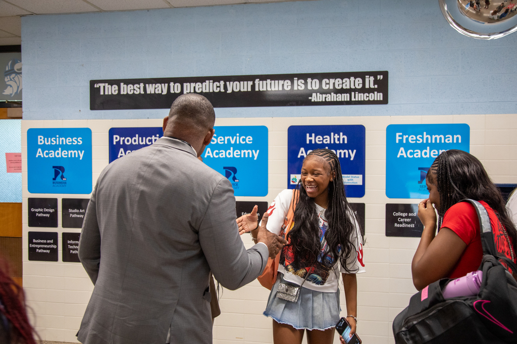 Superintendent Dr. Larry Huff