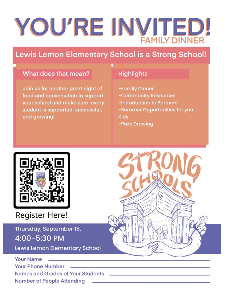 Strong Schools Flyer