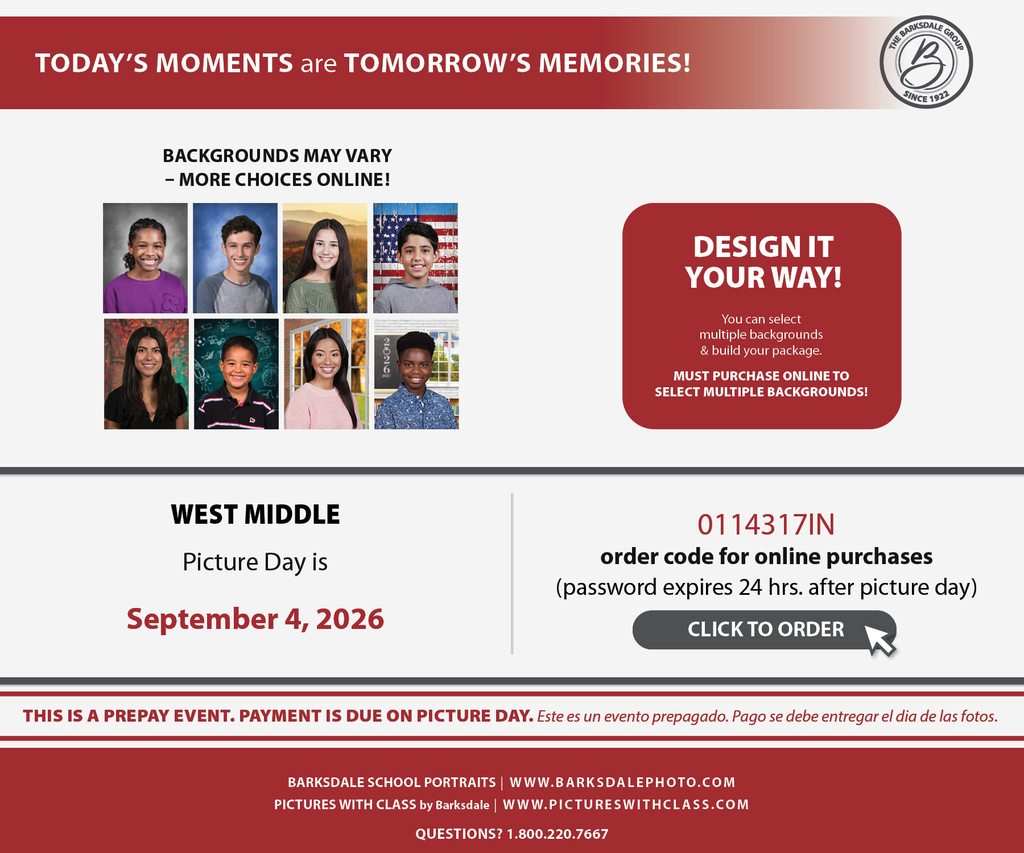 picture day flyer