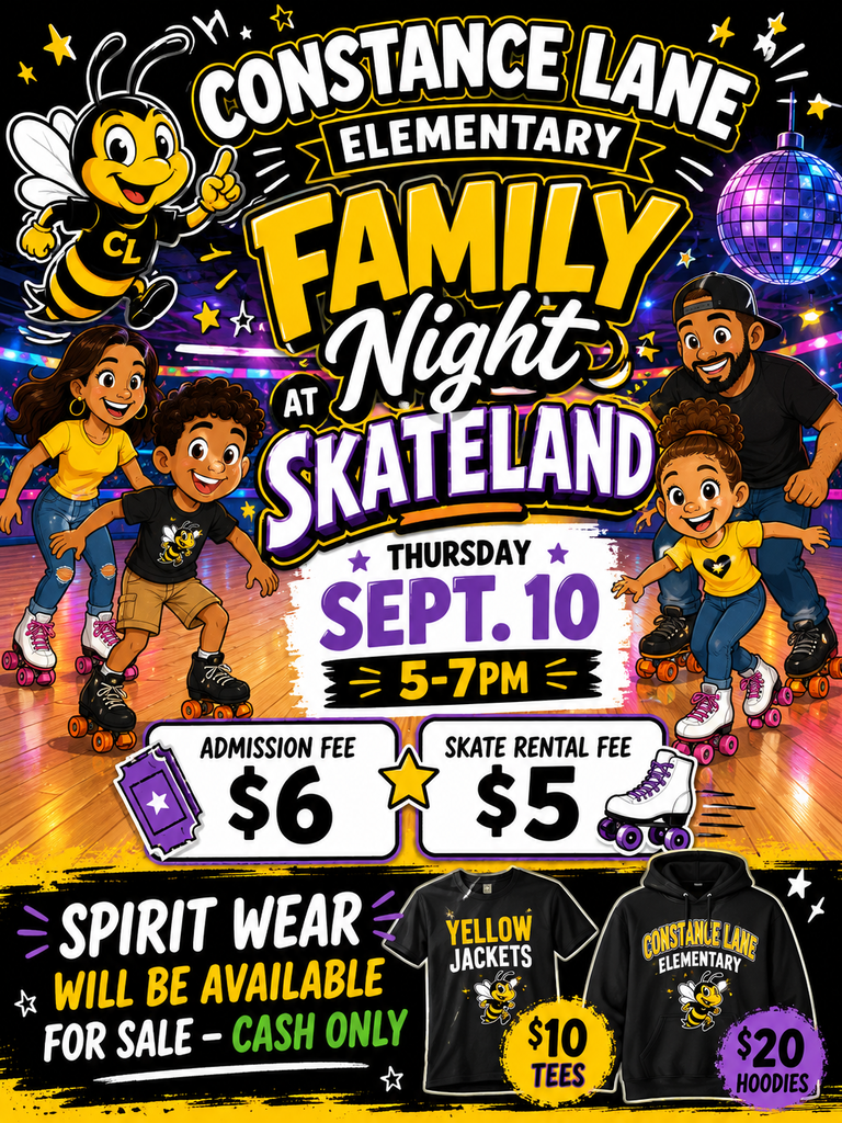 Skateland Family Night Flyer