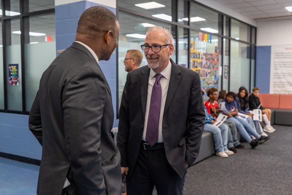 State Supt Visit