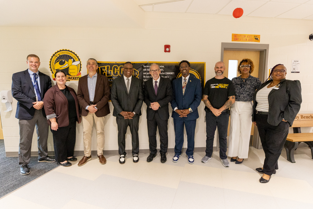 State Supt Visit