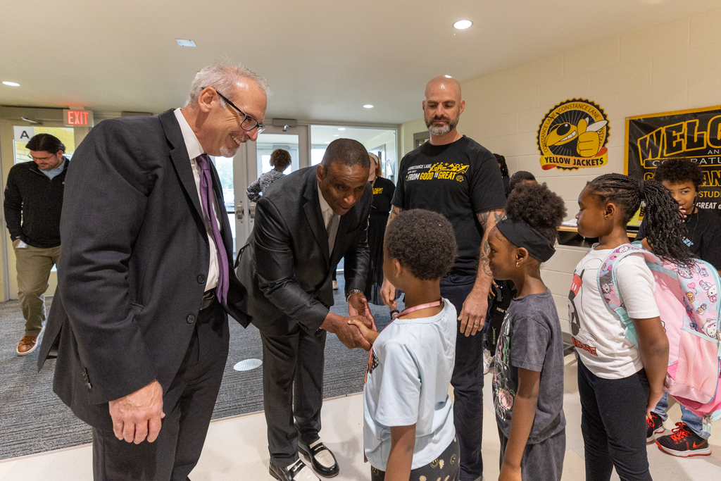 State Supt Visit