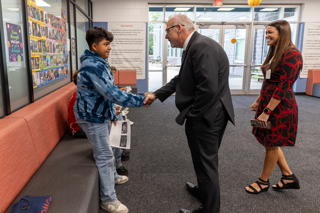 State Supt Visit