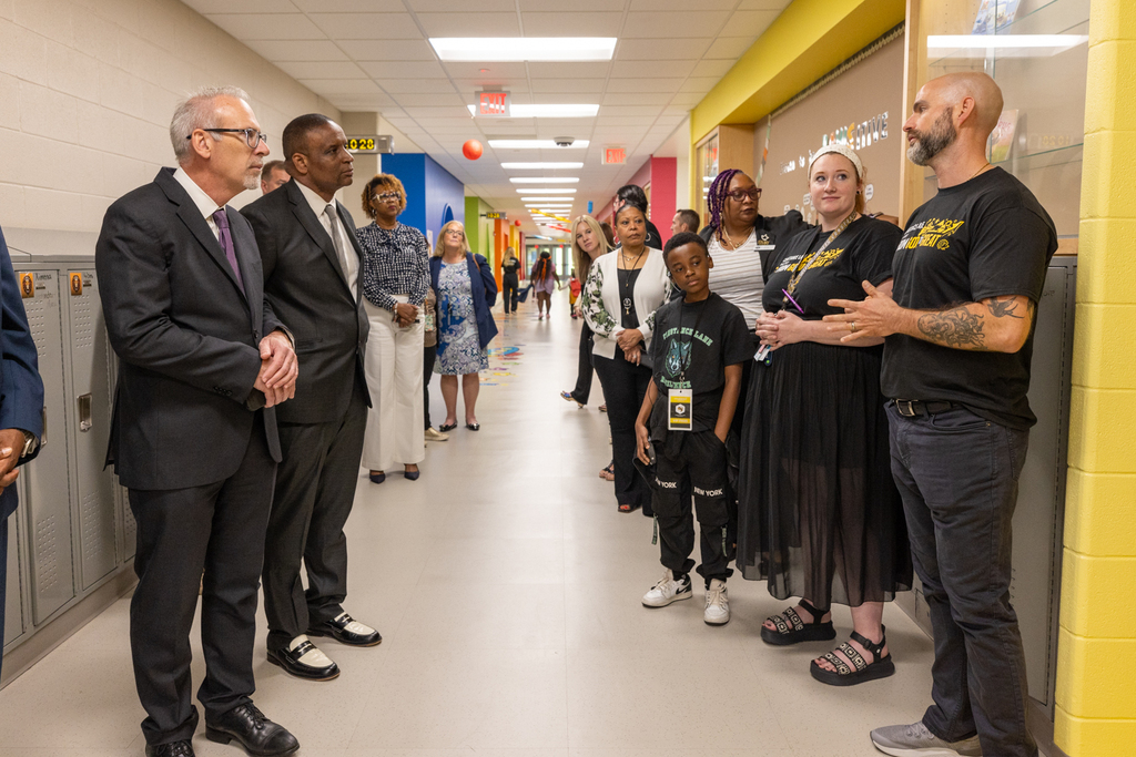 State Supt Visit