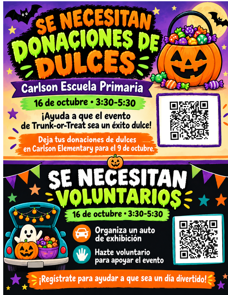 Trunk or Treat Spanish