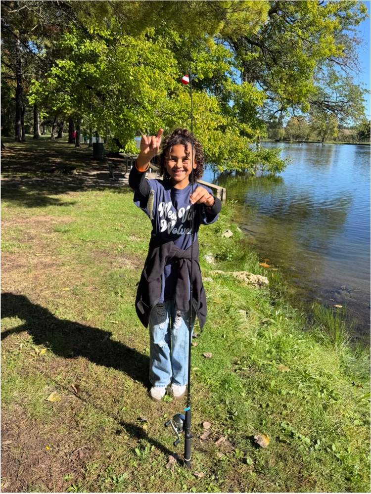 girl fishing