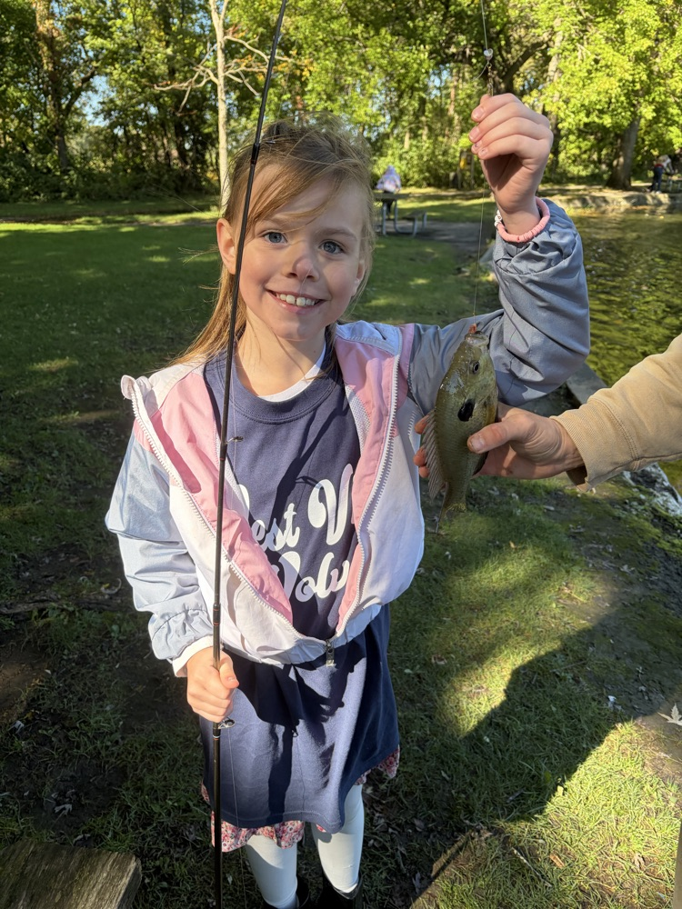 girl fishing