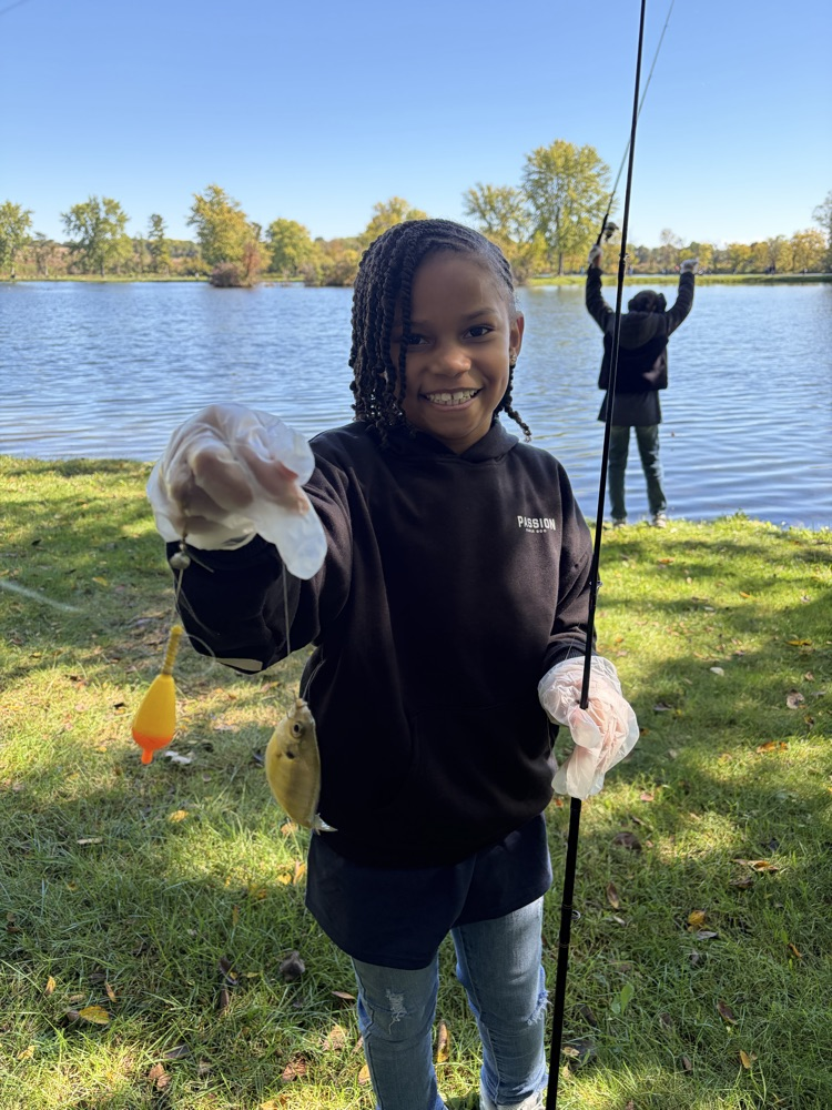 girl fishing