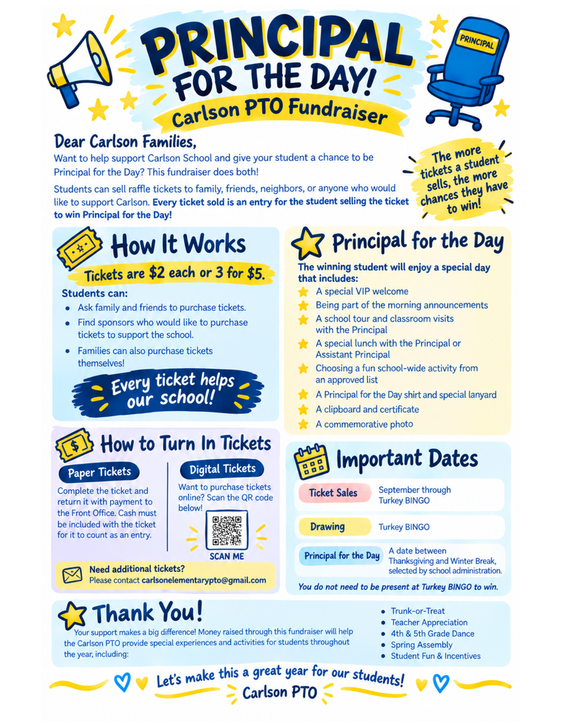 Principal for a Day English