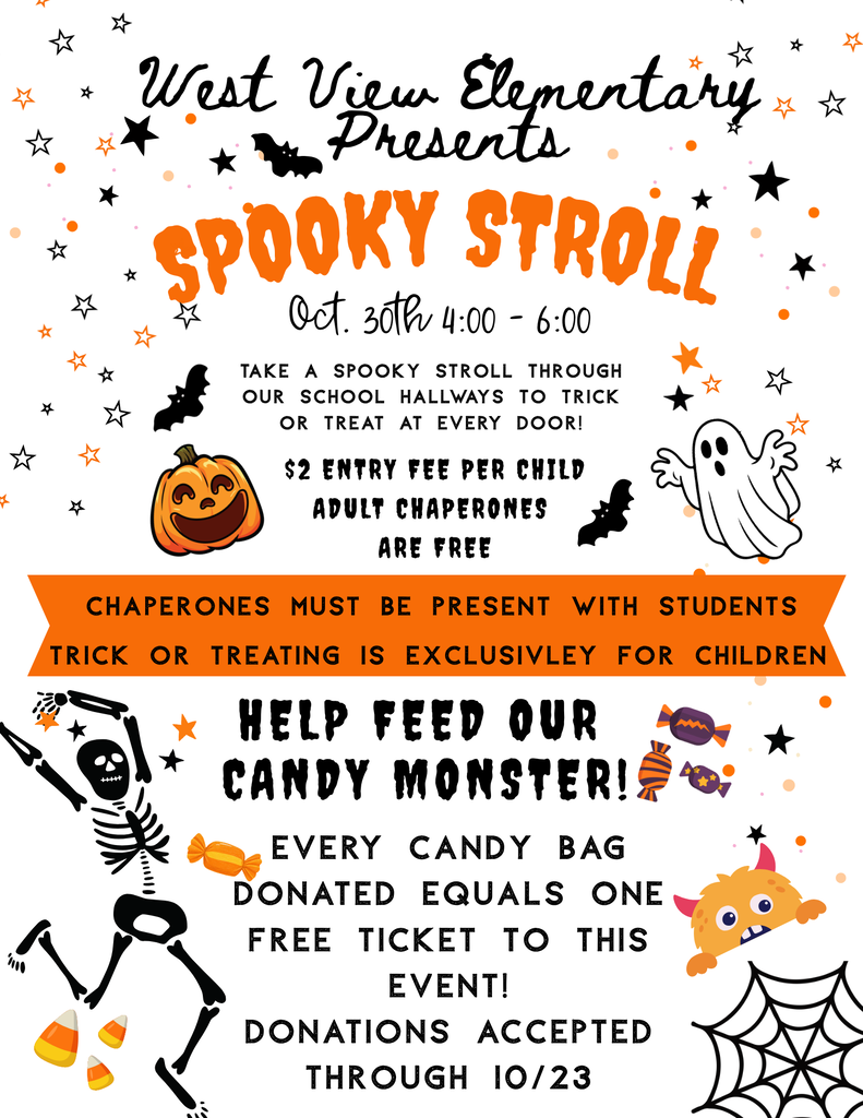 Spooky Stroll Event Flyer