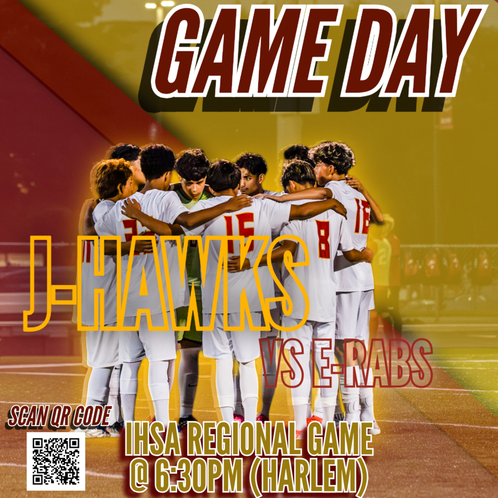 🟥🟨 J-HAWKS SOCCER GAME DAY 10/19/26 🟥🟨 It's IHSA Regional action! The Jefferson J-Hawks are taking on East High School on Monday at 6:30 PM at Harlem High School, the host of the IHSA Regional! Every match matters, and we're ready to bring the energy. Don't miss another epic game of the season — come support your J-Hawks as they compete for a regional victory! 🎟️ TICKETS MUST BE PURCHASED ONLINE! 👉 https://gofan.co/event/6947234?schoolId=IHSA Bring the energy. Show your red and gold. Let's fly, J-Hawks! #FlyWithUs #VuelaConNosotros #JHawkSoccer #BuildingOnTheHype