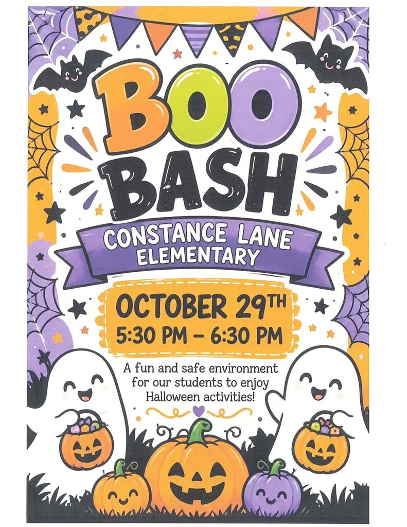 Boo Bash Flyer