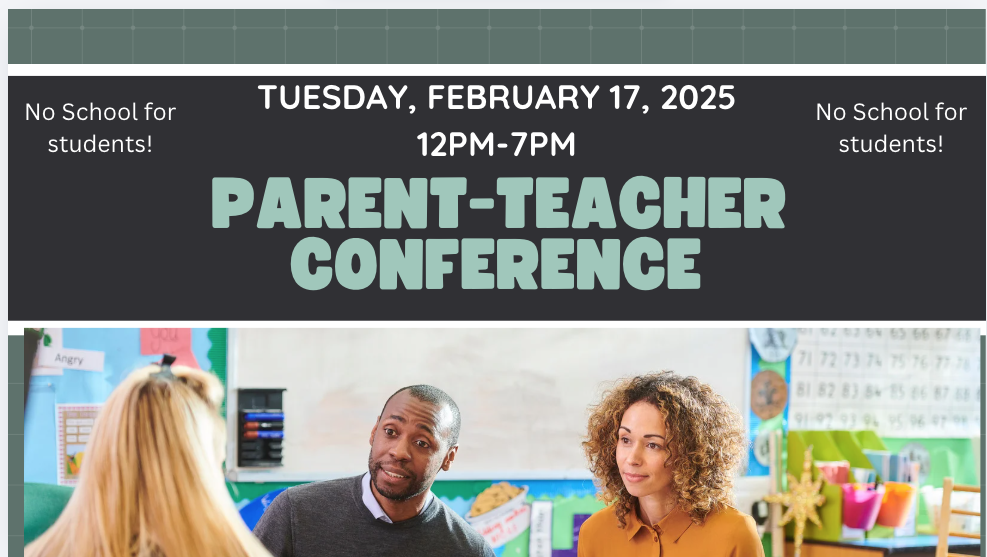 Parents and teacher having a conference