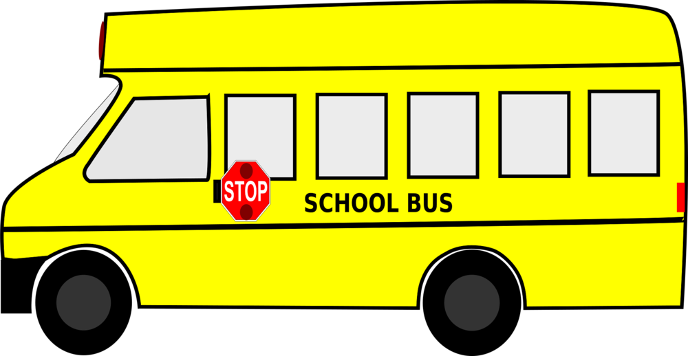 Picture of a cartoon school bus