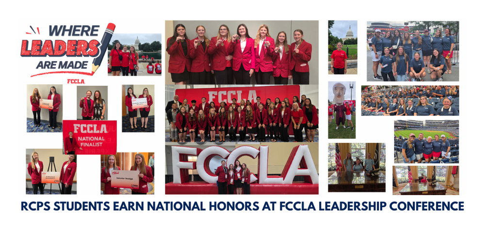 Collage of photos from FCCLA Leadership Conference