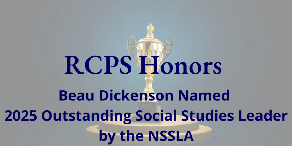 Beau Dickenson Named 2025 Outstanding Social Studies Leader