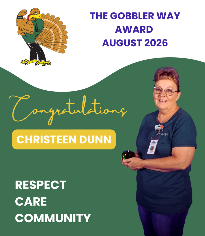 Christeen Dunn named The Gobbler Way Award for August 2026