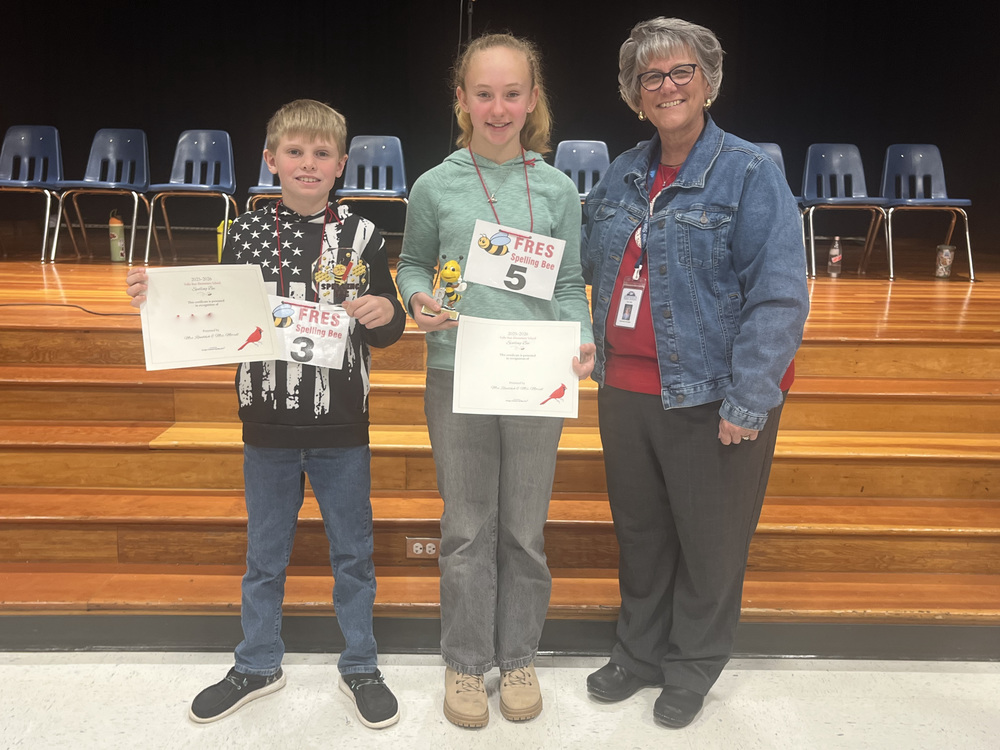 Picture of spelling bee winners 2025